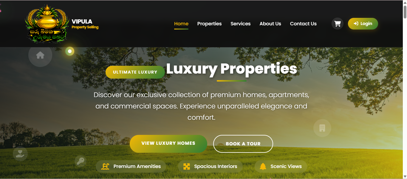 Vipula Property Web Platform