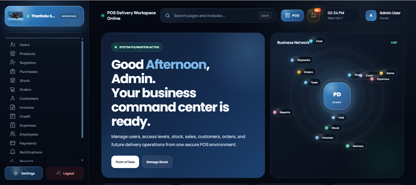 POS Delivery Management